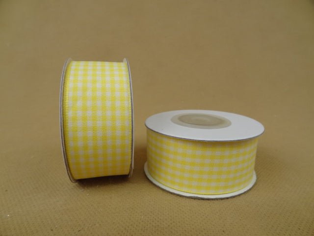 Florist Ribbon Checkered