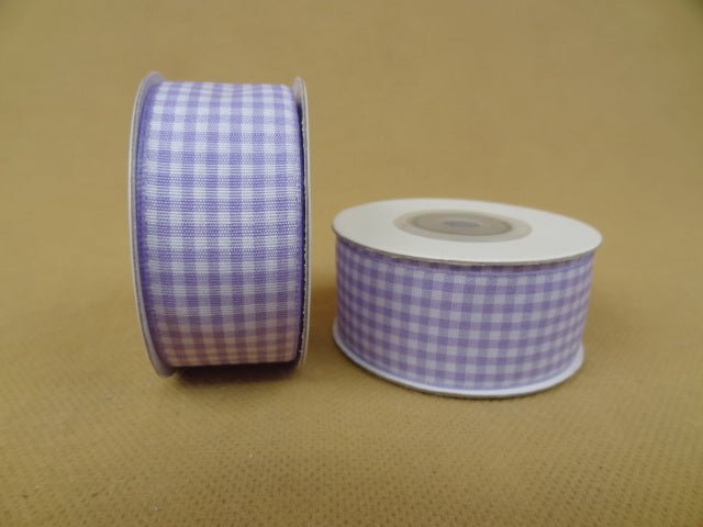 Florist Ribbon Checkered